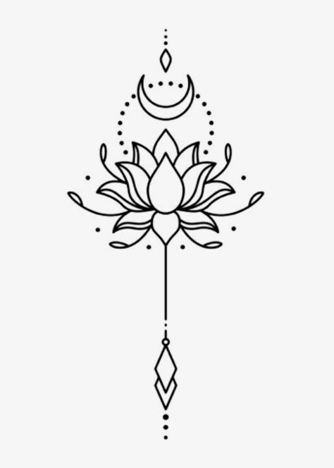 Lotus Flower Tattoo Design, Jagua Tattoo, Lotus Tattoo Design, Mom Tattoo Designs, Unalome Tattoo, Lotus Tattoo, Tattoo Flash Art, Best Tattoo Designs, Flower Tattoo Designs