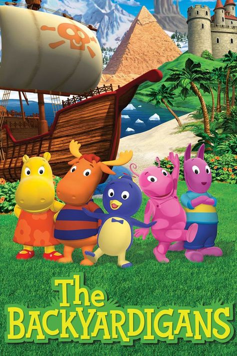 The BACKYARDIGANS Text Generator 2000s Kids Shows, Early 2000s Cartoons, Old Kids Shows, 2000s Tv Shows, The Backyardigans, Old Cartoon Shows, 2000s Cartoons, Childhood Memories 2000, Childhood Tv Shows