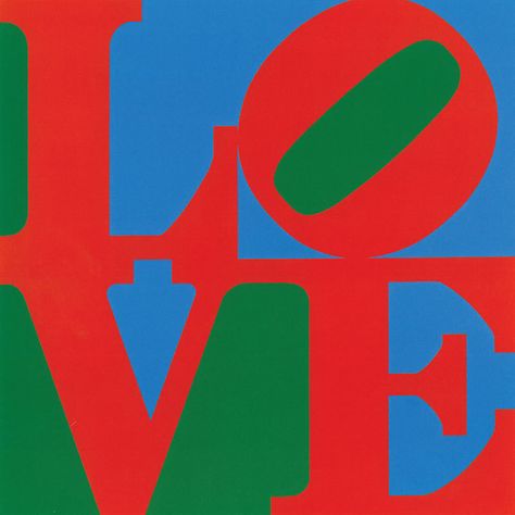 Gary Indiana, Love Robert Indiana Love, Indiana Love, Robert Indiana, Hard Edge Painting, The Word Love, Romantic Paintings, Cool Art Projects, Word Love, Whitney Museum