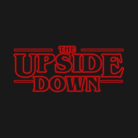 "The Upside Down" Stranger Things by scornely Widgets Background, The Upside Down Stranger Things, Upside Down Stranger Things, Phone Organisation, Barb Stranger Things, Ios14 Homescreen, Stranger Things Upside Down, Stranger Things Logo, Stranger Things Merchandise