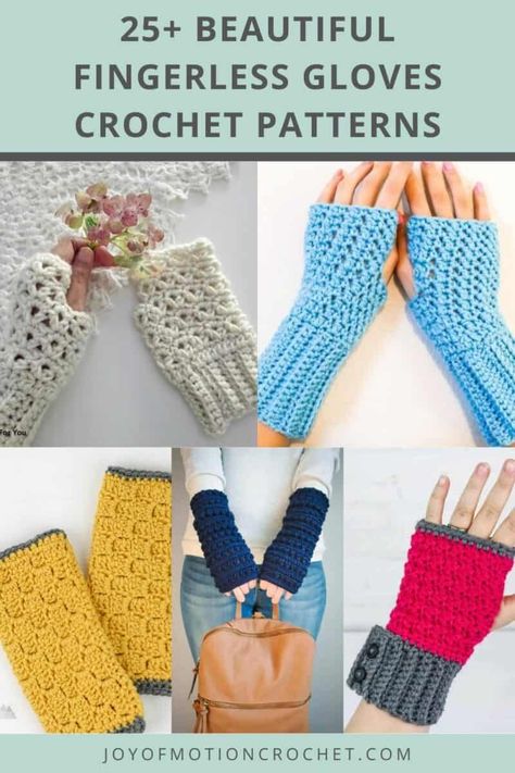 Beautiful Fingerless Gloves Crochet Patterns Fingerless Gloves Free Pattern, Crochet Glove, Glove Ideas, Gloves Free Pattern, Crochet Fingerless Gloves Free Pattern, Crocheted Fingerless Gloves, Gloves Crochet Pattern, Crochet Hand Warmers, Fingerless Gloves Crochet