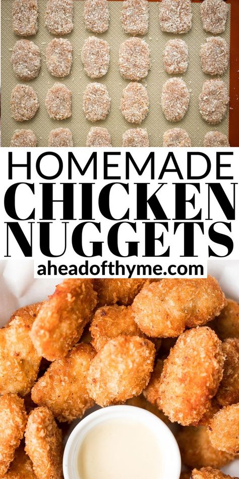 Hey foodies! Today's recipe is Kids favorite Chinese Styled Chicken Nuggets. Homemade Chinese Nugget Recipe | How To Make Crispy Chicken Nugget for kids lunch box @Kitchen by MB It's a very tasty and popular snacks. Homemade chicken nuggets are healthier and tastier than the frozen or fast-food options. Make them in a large batch and freeze for later and quick use . Here's how to make chicken nuggets at home from minced chicken.... #Chicken_Nuggets #Chicken_Popsicles #Chicken #snacks #kids Chicken Nuggets Homemade, Easy Homemade Chicken Nuggets, Easy Chicken Nugget Recipes, Healthy Chicken Nuggets, Fried Chicken Nuggets, Homemade Chinese, Baked Chicken Nuggets, Homemade Chicken Nuggets, Chicken Nugget Recipes