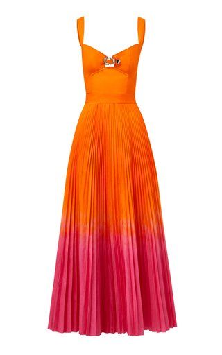 Women's Brandon Maxwell Resort 2023 Collection | Moda Operandi Edgy Glam, Dorothy Dandridge, Brandon Maxwell, Black Dress Outfits, Bustier Dress, Orange And Pink, Dream Nails, Moda Vintage, Orange Dress