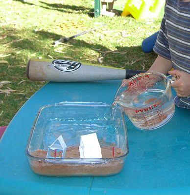 The Homeschool Den: Natural Disasters Unit and Activities Tsunami Project, Natural Disasters Lessons, Natural Disasters Activities, Japan Theme, Flat Pan, Weather Unit, Earth And Space Science, Corn Flour, Natural Disaster