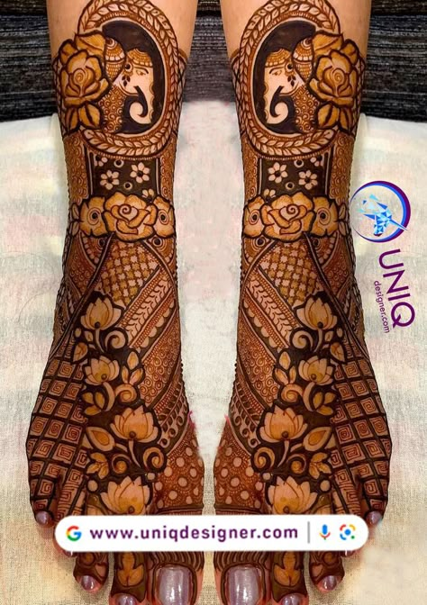 Bridal Mehndi Designs Brides Wedding, Bridal Mehndi Designs Legs Brides, Leg Mehendi Design Unique, Mehndi Design For Foot, Bridal Leg Mehendi Designs, Bridal Mehendi Designs Wedding, Latest Mehndi Designs Wedding, Leg Mehendi, Leg Mehendi Design