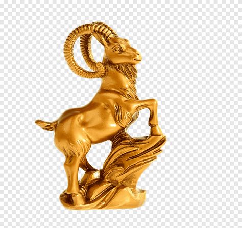 Goat Statue, Goat Sculpture, Golden Buddha Statue, Golden Goat, Gold Sculpture, Golden Buddha, Merry Christmas Text, Gold Decal, Gold Banner