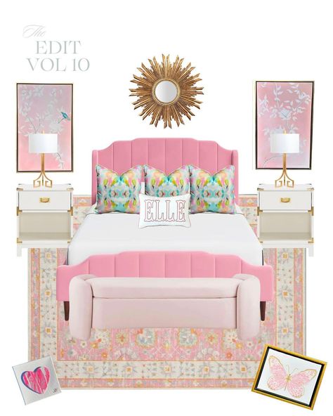 Mary Kathryn Decker Designs | 🌸The Edit Vol. 10 is where sophistication meets girly and FUN!! It doesn’t get any more classic than our beautiful “Chinoiserie… | Instagram Dorm Room Paintings, Chinoiserie Garden, Dream Dorm Room, Dorm Room Styles, Bloxburg Builds, College Dorm Room Decor, Dorm Room Inspiration, Preppy Room Decor, White Leaves