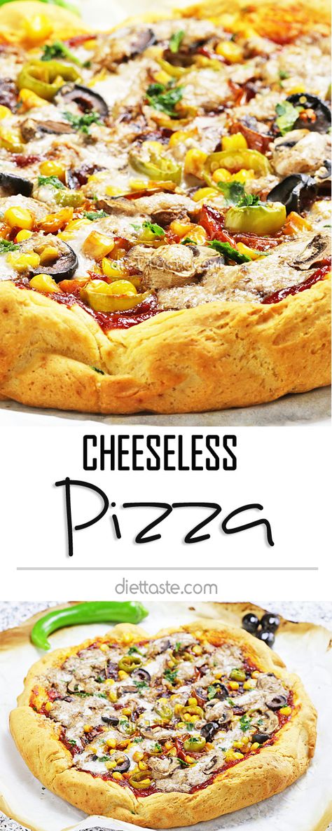 Cheese Sauce For Breakfast Pizza, Vegan Pizza Cheese Recipe, Vegan Cheese Pizza, Vegan Cheese For Pizza Recipe, Cheese Less Pizza Dairy Free, Cheeseless Pizza, Pizza For Kids, Dairy Free Mashed Potatoes, Dairy Free Pizza