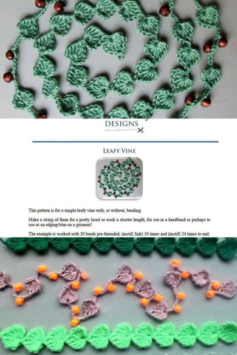 Vine Crochet Pattern, Vine Pattern, Live Lokai Bracelet, Crochet Projects, Crochet Pattern, Vines, Knitting Patterns, Crochet Patterns, Yarn