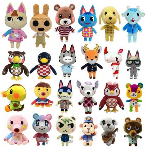 Animal Crossing Plush, Art Toys Design, Anime Merchandise, Plush Toy Dolls, Character Modeling, Plush Animals, Art Toy, Plush Dolls, Animal Crossing