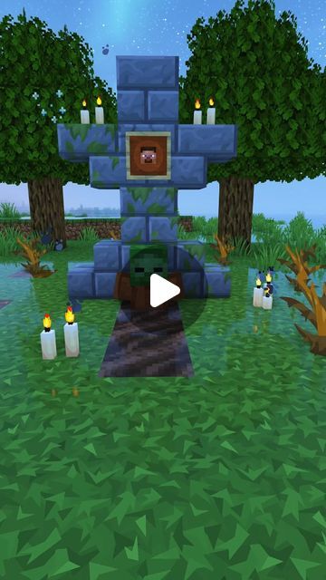 LockyCraft on Instagram: "Minecraft Jumpscare Grave😱 #minecraft #minecraftbuilds #minecraftinspiration #minecrafttutorial #minecraftideas #minecraftyoutuber #minecraftmodern #minecraftcreation #minecrafthowto #minecrafthacks #minecrafter #minecraftdaily #minecraftbuild #minecraftcreations #mcpe #minecraftbedrock" Minecraft Tombstone Ideas, Minecraft Jumpscare, Grave Minecraft, Minecraft Gravestone, Minecraft Bed, Mc Ideas, Minecraft Modern, Minecraft Tutorial, Minecraft Creations