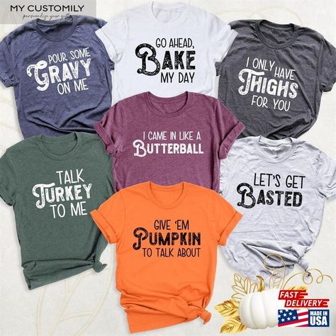 Family Thanksgiving Shirt Dinner Let T-Shirt Sweatshirt Check more at https://mycustomily.com/product/family-thanksgiving-shirt-dinner-let-t-shirt-sweatshirt/ Thanksgiving Tshirt Ideas, Talk Turkey To Me, Funny Thanksgiving Shirts, Thanksgiving Tee, Turkey Shirts, Thanksgiving Family, Autumn T Shirts, Family Thanksgiving, Cute Shirt Designs