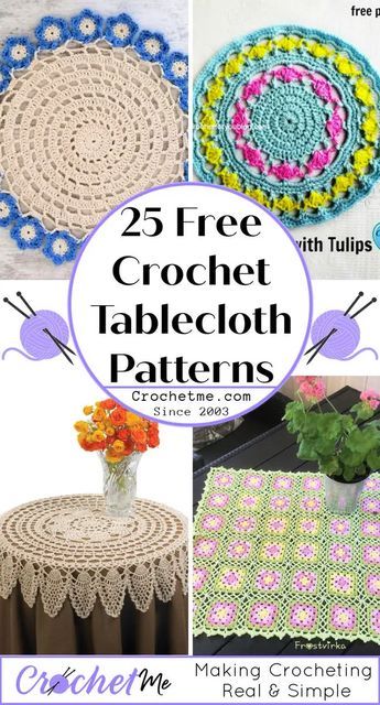 Free Crochet Round Tablecloth Patterns, Crochet Lace Tablecloth Pattern Free, Crochet With Thread Patterns, Crochet Table Cloths Free Patterns, Free Crochet Tablecloth Patterns, Table Cloth Crochet Pattern Free, Crochet Round Tablecloth Free Pattern, Crochet Patterns Tablecloth, Crochet Tablecloth Pattern Free