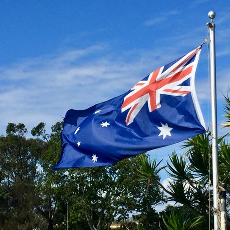 Australia Flag Aesthetic, Australian Flag, Makeup Tips For Redheads, New Zealand Flag, Australian Flags, Australia Flag, Australia Day, Travel Locations, Flags Of The World