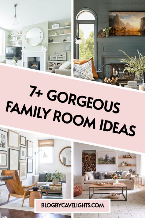 7 family room ideas Family Room Wall Ideas, Upstairs Family Room Ideas, Entertainment Room Ideas Family, Family Room Makeover Ideas, Family Room Wall Decor Ideas, Picture Hanging Tips, Family Room Designs, Family Room Wall, Family Room Wall Decor