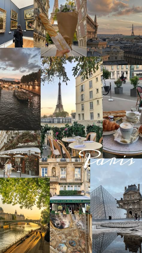 Paris Collage Aesthetic, Paris Collage Wallpaper, France Collage, Vacation Collage, Paris Wallpaper Iphone, Paris Collage, Travel Collage, Paris Wallpaper, Travel Inspiration Destinations