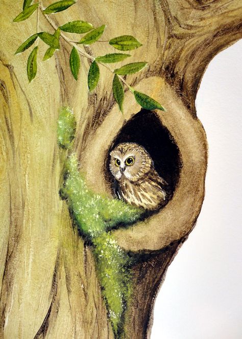 Murals | Lisa Sparling Art Tree Mural Nursery Painted, Oak Tree Mural, Office Mural Art, Tree Painting On Wall, Tree Murals On Wall, Nursery Murals Painted, Tree Mural Nursery, Tree Murals, Woodland Mural