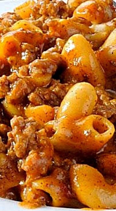 Poverty Meal Recipe, Poverty Meal, Chili Macaroni, Hamburger Helper Recipes, Cookout Side Dishes, Best Beef Recipes, Goulash Recipes, Homemade Hamburgers, Hamburger Helper