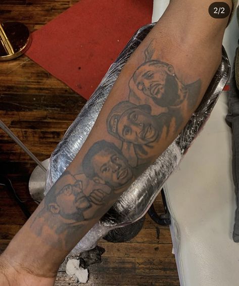 X Tattoos, Tattoo Dark Skin, Black People Tattoos, Nat Turner, Dark Skin Tattoo, Half Sleeve Tattoo Stencils, Black Men Tattoos, Half Sleeve Tattoos Forearm, Tattoo Dark