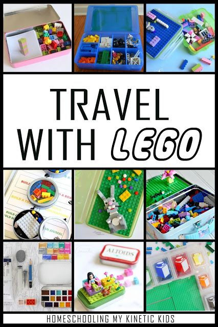 Diy Travel Toys, Flight Activities, Diy Travel Kits, Road Trip Entertainment, Kid Travel Kit, Toddler Road Trip, Roadtrip Ideas, Lego Hacks, Lego Printables