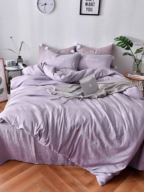 Purple Home Aesthetic, Lilac Room Aesthetic, Lavender Aesthetic Room, Bedroom Inspirations Purple, Lilac Bedroom Aesthetic, Lilac Room Ideas Bedrooms, Bedroom Ideas Lavender, Purple Room Ideas, Lilac Bedroom Ideas