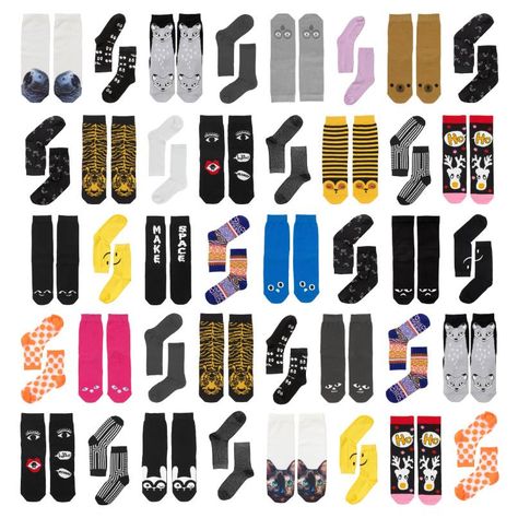 Socks Design, Funky Socks, Designer Socks, Design Templates, Hosiery, Accessories Design, Template Design, Women's Fashion, Typography