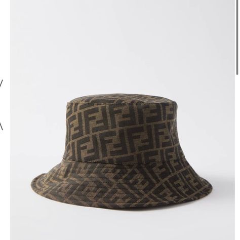 FENDI FF jacquard canvas bucket hat Fendi Bucket, Fendi Accessories, Hat Fits, Your Head, One Pic, Bucket Hat, Fendi, I Can, Shop My