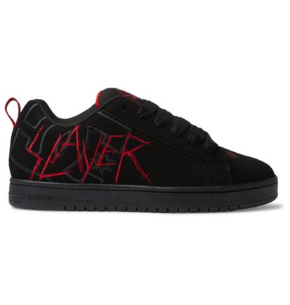 MEN'S DC X SLAYER COURT GRAFFIK SHOES Dc Court Graffik, Dc Sneakers, Shoes Outfit Fashion, Mens Skate Shoes, Model Shop, Shoes Collection, Dc Shoes, Skate Shoes, Shoe Shop