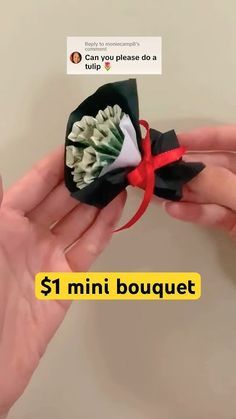 Butterfly Dollar Bill, Money Flowers Diy Dollar Bills, Oragami Money, Easy Money Origami, Money Origami Tutorial, Full Bouquet, Party Tricks, Bouquet Of Tulips, Dollar Bill Origami