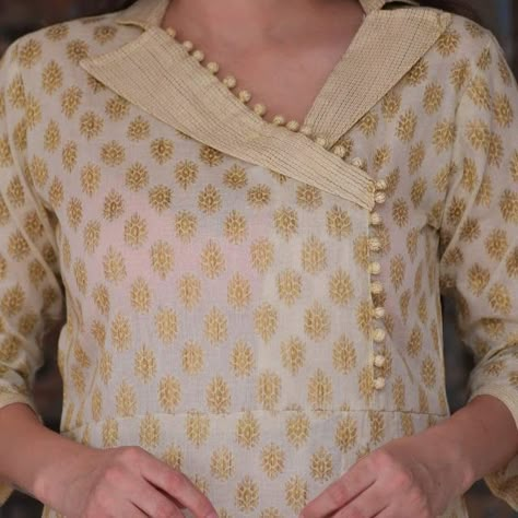 Latest Kurti neck designs || Trendy neck patterns to try in 2018-2019 | Bling Sparkle Chudidhar Neck Designs, Salwar Neck Designs, Churidar Neck Designs, Kurti Sleeves Design, Churidar Designs, Latest Kurti, Kurti Patterns, Designer Kurti Patterns, Neck Designs For Suits