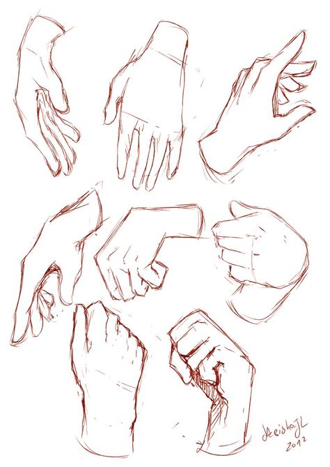 Desen Realist, Drawing Hands, Anime Hands, Hand Drawing Reference, Hand Reference, Anatomy Drawing, Hand Sketch, Figure Drawing Reference, Anime Drawings Tutorials