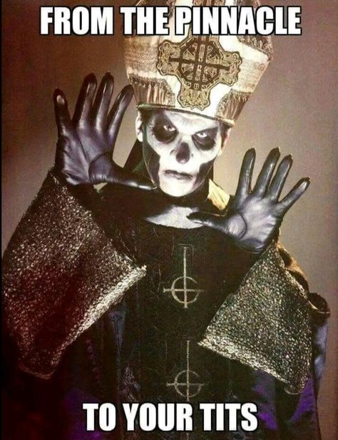 Papa Emeritus, Sweet Tooth, The Good, Sweden, Feathers, Ghost, Crown, Band, Tumblr