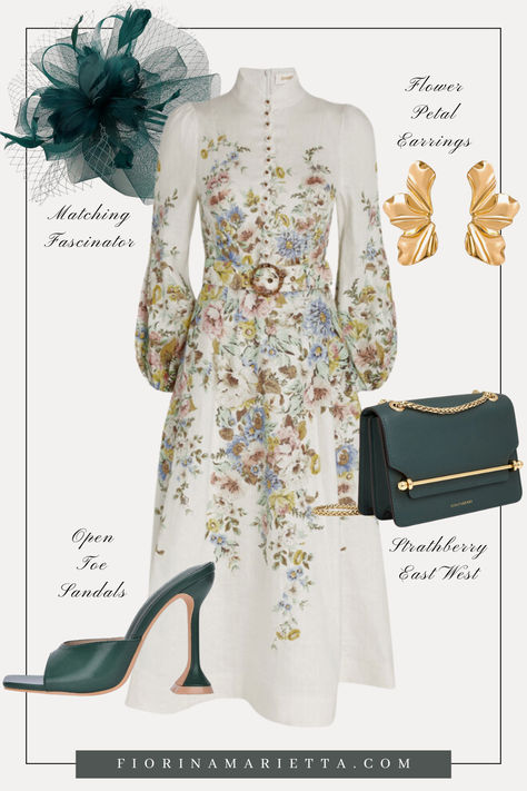 It has been so hard finding dresses for ladies day at the races and the royal ascot outfitr ideas. This Blog post has so many good options and also just inspiration since some of the reccomendations are designer summer dresses. Ascot Races Outfits, Royal Ascot Dress, Horse Race Outfit Dresses, Royal Style Fashion, Oldies Clothes, Royal Ascot Outfit, Royal Ascot Fashion, Ascot Dress, Royal Ascot Ladies Day