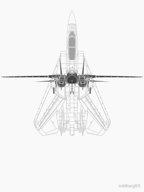 Blueprint Tattoo, Aviation Study, Tomcat F14, Uss Enterprise Cvn 65, Airplane Interior, Interior Drawing, F14 Tomcat, Us Navy Aircraft, F22 Raptor