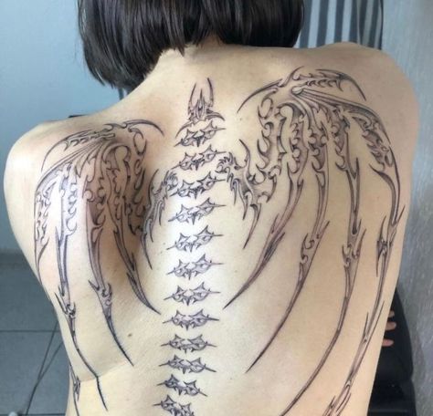 Backpiece Tattoo, 16 Tattoo, Grunge Tattoo, Aesthetic Tattoo, Dream Tattoos, Back Tattoos, Dope Tattoos, Simplistic Tattoos, Tattoo Flash