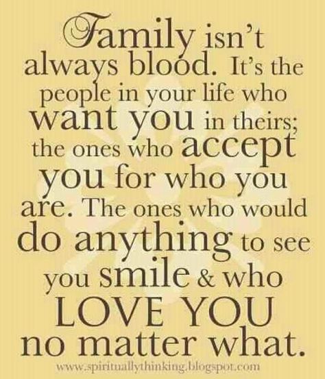 Truth.  Family is who you fill your life with. Family Support Quotes, Quotes About Attitude, Family Isnt Always Blood, Adoption Quotes, Family Love Quotes, Support Quotes, Life Quotes Love, E Card, Quotable Quotes