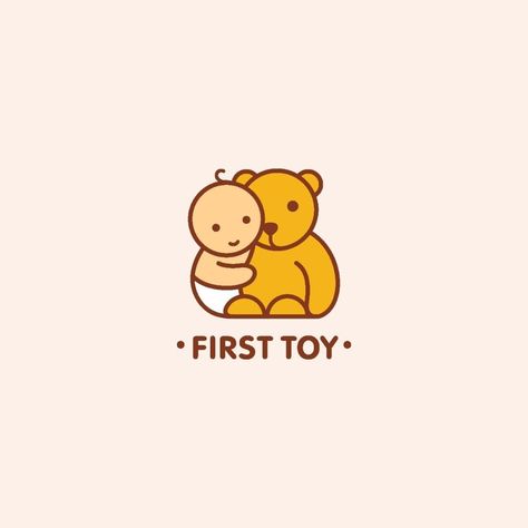 Toy Store Logo Design, Toy Store Branding, Toy Branding, Toy Logo, Plush Store, Game Cute, Toys Logo, Advertising Logo, Store Logo