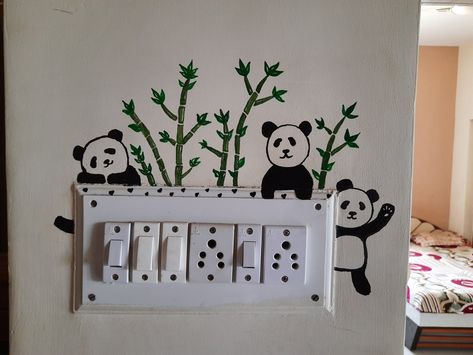 #Panda Switchboard Art #Switchboard Art Switchboard Art, Best Quotes, Holiday Decor, Quotes, Quick Saves, Home Decor, Art, Home Décor