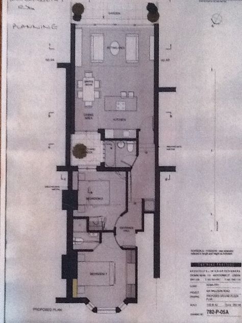 Ground floor flat side return and extension | Houzz UK Ground Floor Flat Extension, Side Return Extension Floorplan, Side Return Extension Victorian, Victorian Terrace House Extension, Flat Floor Plan, Terrace House Extension, Terrace Extension, Flat Plan, No Beer