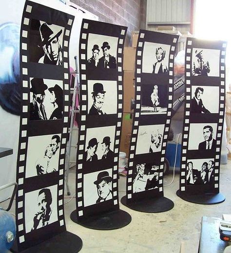 007 Theme, Deco Cinema, Hollywood Birthday, Hollywood Party Theme, Movie Themed Party, Fest Temaer, Hollywood Theme, Super Party, Hollywood Party