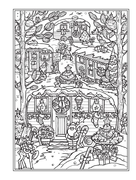 Teresa Goodridge Coloring Pages, Christmas Adult Coloring Pages, Christmas Coloring Pages For Adults, Teresa Goodridge, Relaxing Coloring Pages, Calming Images, Creative Haven Coloring Books, Library Programming, Books Christmas