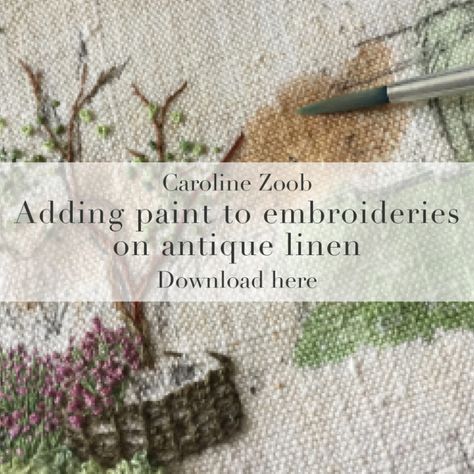 Portfolio | Caroline Zoob Lace Beadwork, Fabric Painting Techniques, Textile Art Embroidery, Hand Embroidery Patterns Flowers, Stitch Book, Slow Stitching, Hand Embroidery Stitches, Sewing Art, Embroidery Fabric