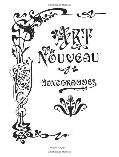 Art Nouveau Typography, Motifs Art Nouveau, Motif Art Deco, Art Nouveau Illustration, Art Nouveau Pattern, Alfabet Letters, Calligraphy Lettering, Art Nouveau Design, Calligraphy Letters