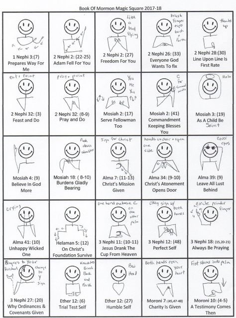 Book of Mormon Doctrinal Mastery Magic Square Seminary Games, Doctrinal Mastery, Scripture Mastery, Lds Seminary, Magic Squares, Family Home Evening, Church Activities, Object Lessons, The Book Of Mormon