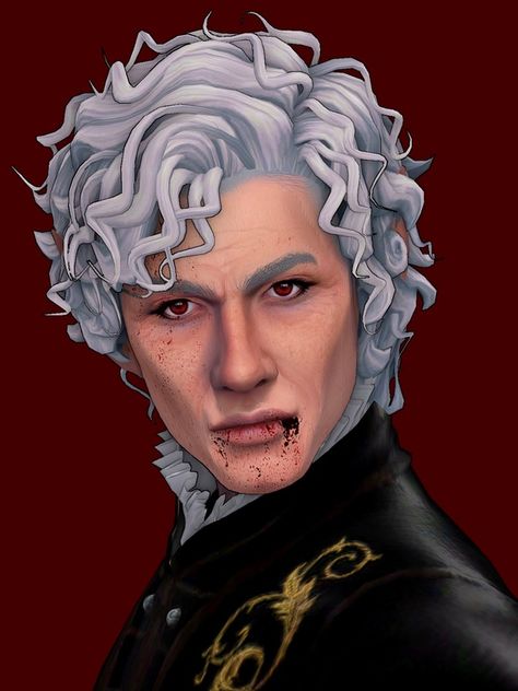 SIM DL: Astarion Ancunin(BG3)🦇 | Patreon Sims 4 Cc Albino Skin, Sims 4 Astarion Cc, Sims 4 Baldurs Gate Cc, Bg3 Mods Clothes, Astarion Sims 4, Sims 4 Vladislaus Straud, Sims 4 Astarion, Bg3 Sims 4 Cc, Bg3 Mods