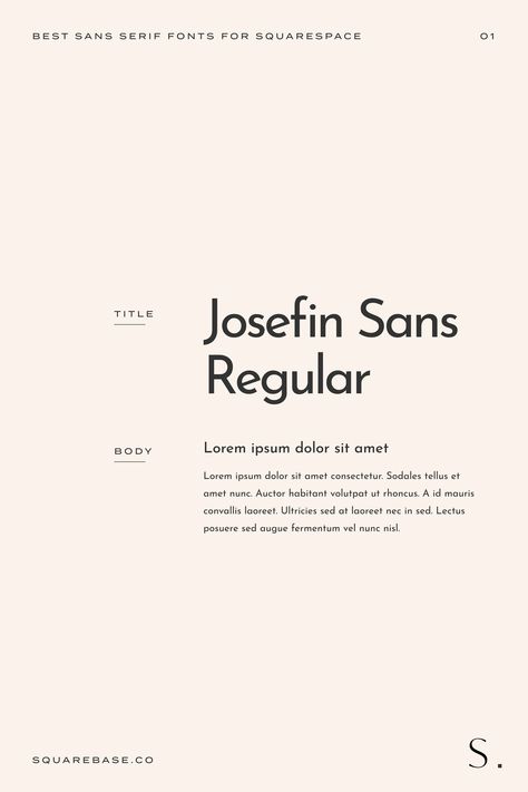 Looking for the best sans serif fonts for your Squarespace website? Find 20+ stylish options that will give your site a modern, minimal look. #Squarespace #Fonts#Popular_Website_Design #Sans_Serif_Font_Combinations #Elegant_Serif_Fonts_Free #Canva_Sans_Serif_Fonts Squarespace Fonts, Free Sans Serif Fonts, Best Sans Serif Fonts, Bird Study, Popular Sans Serif Fonts, Modern Fonts Free, Font Creator, Clean Fonts, Contemporary Fonts