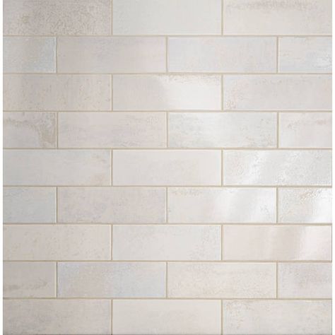 Bond Tile Karma 3" x 8" Glazed Ceramic Subway Wall Tile (5.38 Sq. Ft. / Case) & Reviews | Wayfair Green Subway Tile, Bath Surround, Corner Kitchen, Backsplash Wall, Ceramic Subway Tile, Tile Saw, White Subway Tile, Ceramic Wall Tiles, Fireplace Surrounds