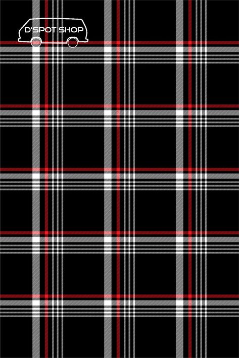 If you love your GTI plaid, you will love this classic black, red, and white pattern, inspired by the iconic Clark tartan, whether it's printed on paper (posters), canvas (wall art), fabric (tees, pillows and duvet covers), plastic (phone and tablet cases) or ceramic (mugs). Grey Plaid Wallpaper, Wall Art Fabric, Red And White Pattern, Checks Design, Vintage Paper Printable, Plaid Wallpaper, Art Fabric, Tablet Cases, Check Fabric