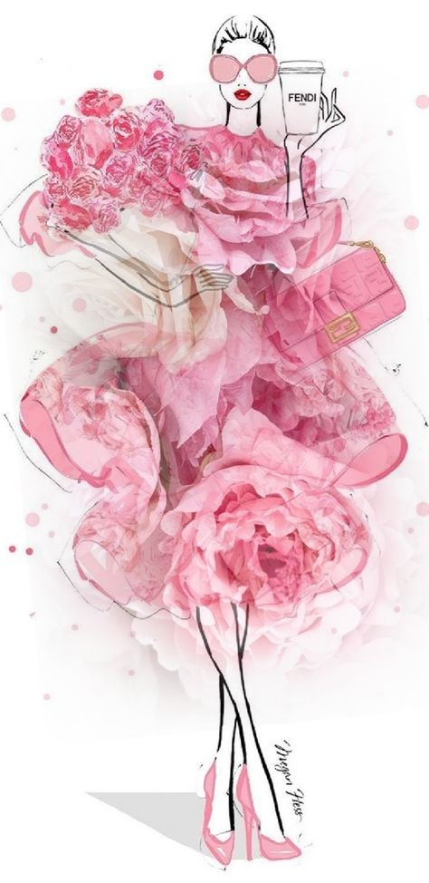 Watercolor Shoes, Megan Hess Illustration, Kerrie Hess, Pink Obsession, Women Images, Megan Hess, Ig Pics, Girly Wall Art, Pastel Fashion