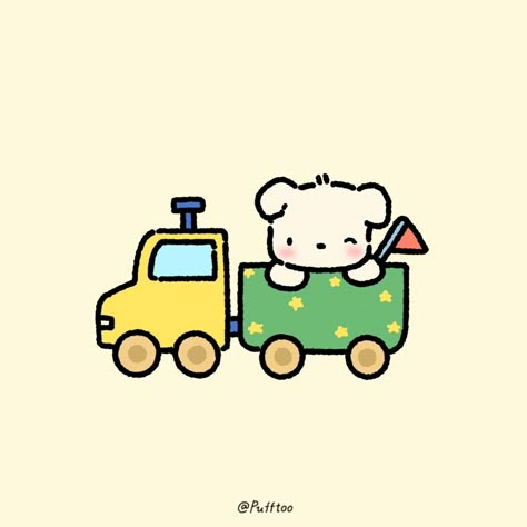 Drawn Wallpapers, Train Cartoon, Train Drawing, 달력 디자인, A Level Art Sketchbook, Note Writing Paper, 강아지 그림, A Level Art, Cute Little Drawings